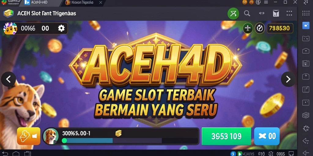Tampilan menarik dari gameplay Slot ACEH4D yang mengasyikkan.