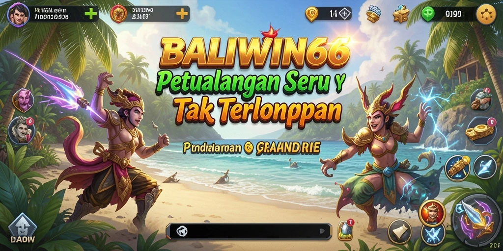 Gameplay seru dalam petualangan BALIWIN66 yang mendebarkan.
