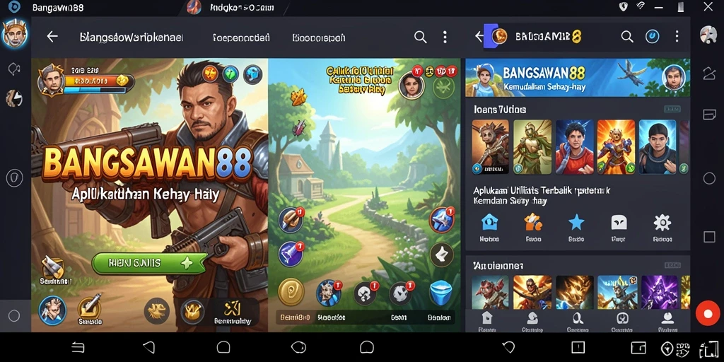 Tampilan antarmuka BANGSAWAN88 yang sederhana dan efektif.