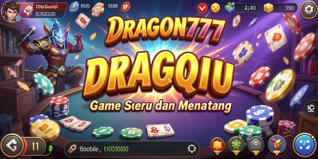 Tampilan menarik dari gameplay QiuQiu di DRAGON777.