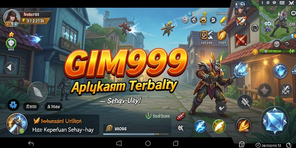 Tampilan antarmuka GIM999 yang intuitif dan mudah digunakan.