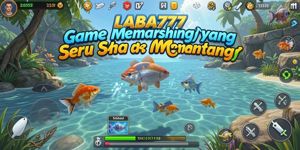 Tampilan gameplay LABA777 dengan pengalaman memancing yang menarik dan seru.