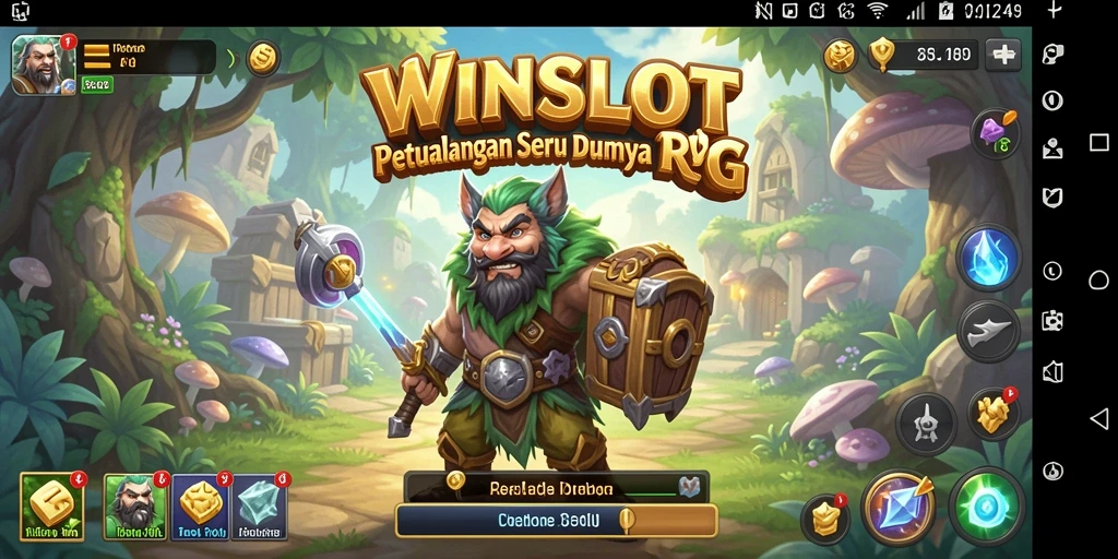 Screenshot gameplay WINSLOT yang menunjukkan aksi seru dan strategis dalam RPG.